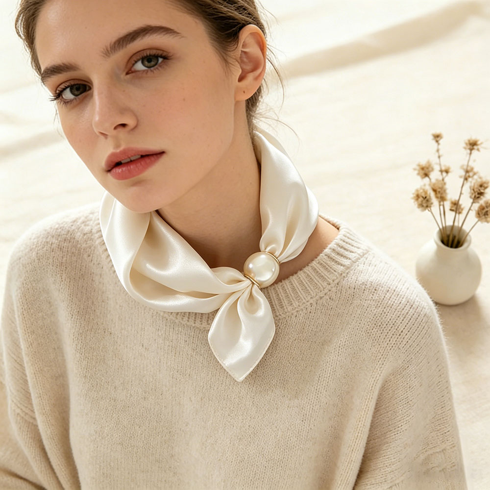 Scarf Chain Silk Lazy Magnetic - Luxury Skincare Headband 评论和价格