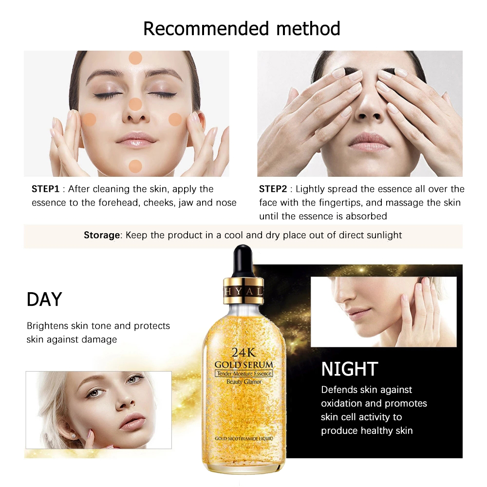 10 Pcs Skin Care Set 24K Gold  - Luxury Skincare Kit 评论和价格