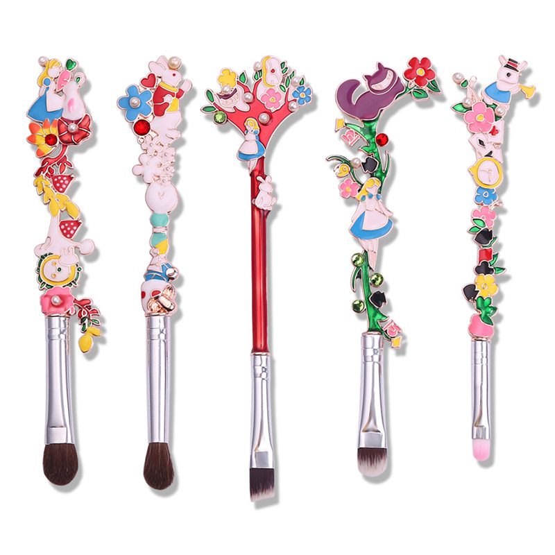 Luxury 5PCS/SET Makeup Brushes - Luxury Skincare Set 评论和价格