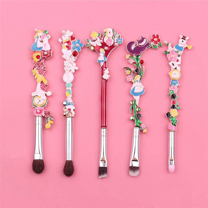 Luxury 5PCS/SET Makeup Brushes - Luxury Skincare Set 评论和价格