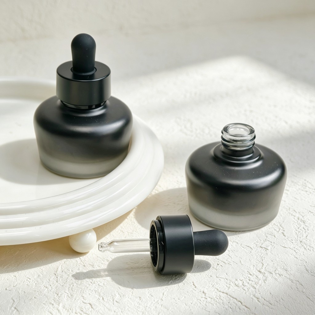 30ml Frosted Glass Dropper Bot - Luxury Skincare Essential 评论和价格
