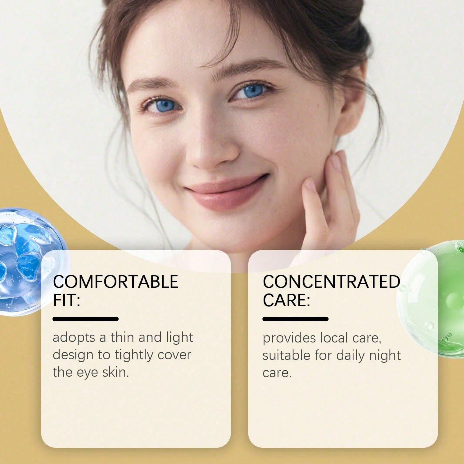 24K Gold Eye Mask, 60 Count Lu - Luxury Skincare Line 评论和价格
